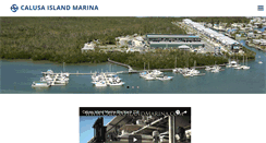 Desktop Screenshot of calusaislandmarina.com